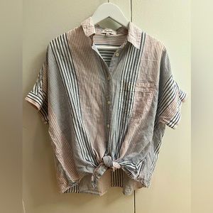 Short sleeve button down from Madewell